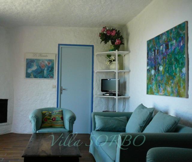 Villa Sorbo auf Korsika - Casa de férias Sala Villa Sorbo auf Korsika - Casa de férias Sala