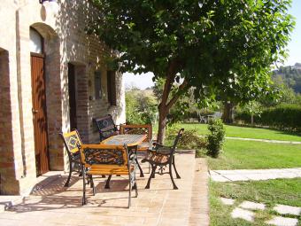 Casa per le vacanze Cessapalombo GARTENANLAGE