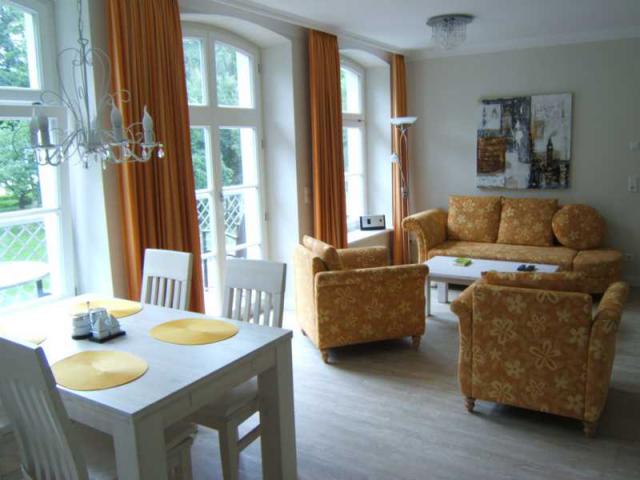 Schloß Hohen Niendorf - Apartamento de vacaciones Sala de estar Schloß Hohen Niendorf - Apartamento de vacaciones Sala de estar