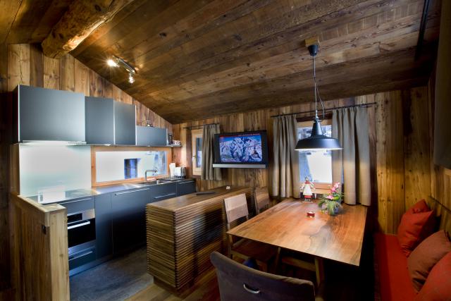 Chalet Z'Gogwaergji - Chalet Køkken Chalet Z'Gogwaergji - Chalet Køkken