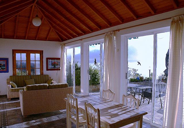 Landhaus Tijarafe - Casa de férias Sala Landhaus Tijarafe - Casa de férias Sala