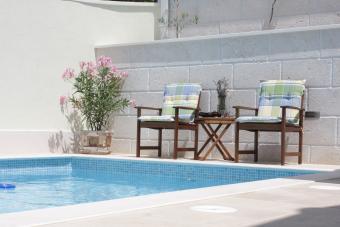 Ferienhaus Kuća sa bazenom Schlafzimmer Ferienhaus Bast, Makarska rivijera Schlafzimmer