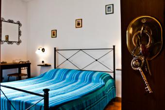 Logies en ontbijt B&B ACQUEDOTTI ANTICHI Slaapkamer Logies en ontbijt Roma Slaapkamer
