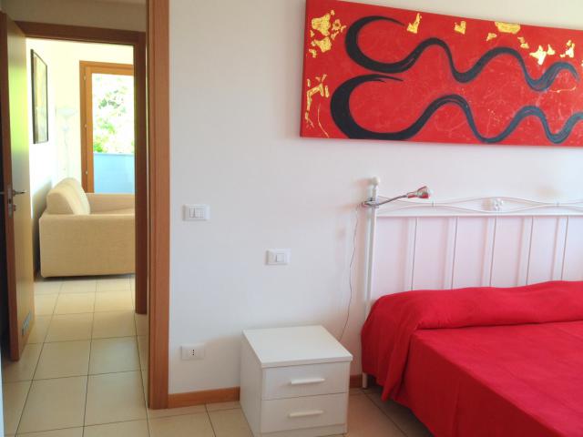 al mare col giardino - Ferienwohnung Schlafzimmer al mare col giardino - Ferienwohnung Schlafzimmer